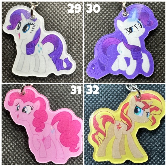 My Little Pony KBK Acrylic Keychains - Picture 9 of 10